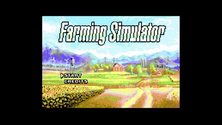 Landwirtschafts-Simulator 19: C64 Edition - Screenshots