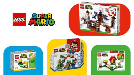 LEGO® Super Mario™ - Gewinnt zum Launch der neuen LEGO® Sets von Super Mario™ ein großes LEGO-Bundle