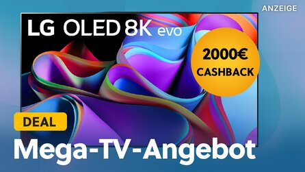 Mega-Cashback auf LG TVS: Bekommt bis zu 2.000€ zurück