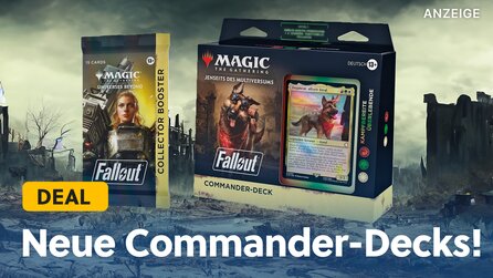 Magic: The Gathering Release - Fantasy meets Postapokalypse: Holt euch die neuen Fallout Commander-Decks bei Amazon!