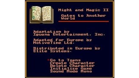 Might and Magic II: Gates to Another World SNES
