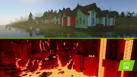 Minecraft mit Raytracing: Trailer zeigt die RTX Beta