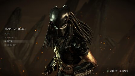 Mortal Kombat X - Finisher und Kostüm-Variationen des Predators