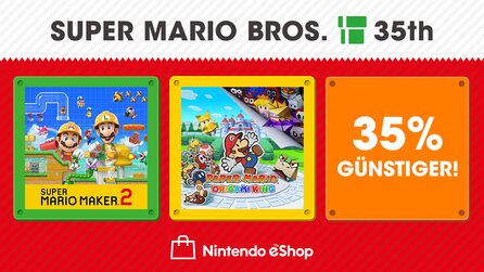 Nintendo Switch – Super Mario Maker 2 und Paper Mario jetzt günstig im Angebot [Anzeige]