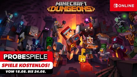 Nintendo Switch Online – Minecraft Dungeons jetzt kostenlos spielen [Anzeige]