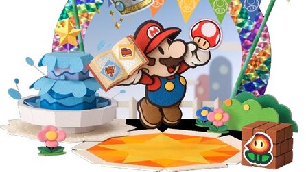 Paper Mario: Sticker Star im Test - Ohne Levelaufstieg durch neue Levels