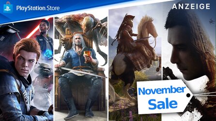 PS Store November Sale: Jetzt bis zu 85% Rabatt auf hunderte Spiele für PS4 + PS5 sichern
