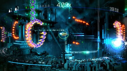 Resogun im Test - Bunte Ballerbude