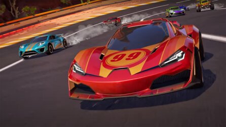 Teaserbild für Rocket Racing - Gameplay-Trailer zum Launch des neuen Fortnite-Rennmodus