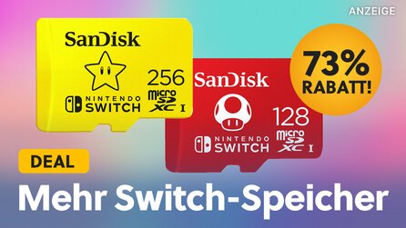 MicroSD für die Switch: Diese Speicherkarte ist der Preis-Leistungs-Sweetspot für eure Nintendo!
