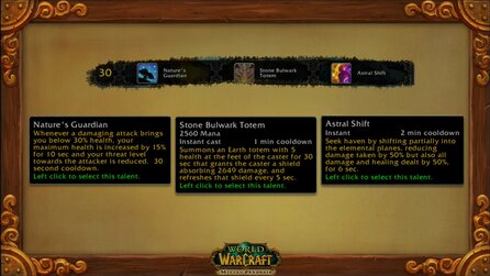 World of Warcraft: Mists of Pandaria - Talent-System 2.0 Änderungen