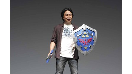 Shigeru Miyamoto - Arbeitet an neuen Spielen