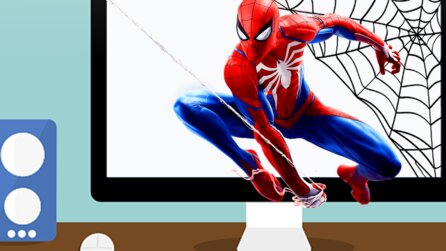 Teaserbild für Melde es als Bug: PC-Nutzer hat auf einmal Spinne im Bild - das Krabbeltier hat sich im Monitor verkrochen und die Community hilft aus