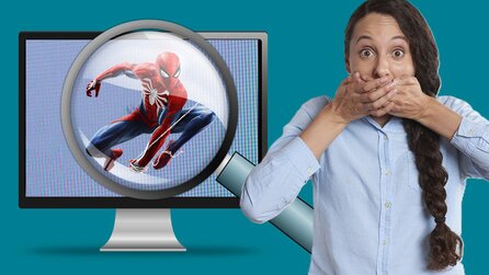 Teaserbild für Melde es als Bug: PC-Nutzer hat auf einmal Spinne im Bild - das Krabbeltier hat sich im Monitor verkrochen und die Community hilft aus