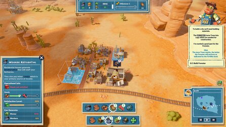 SteamWorld Build - Screenshots zum Western-Aufbauspiel