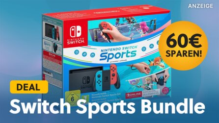 Die Nintendo Switch mit Switch Sports im Bundle ist dank geschenkter MwSt so günstig wie nie!