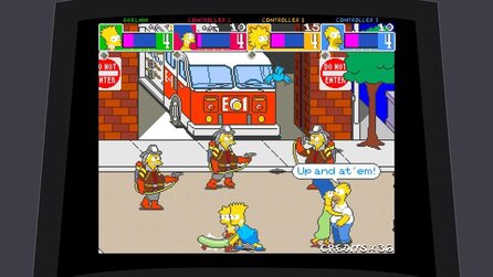 The Simpsons Arcade Game - Screenshots