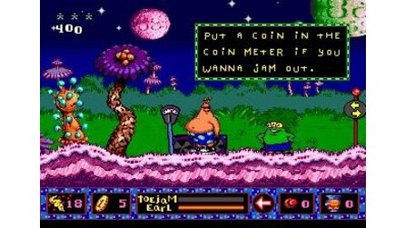 ToeJam + Earl in Panic on Funkotron Sega Mega Drive