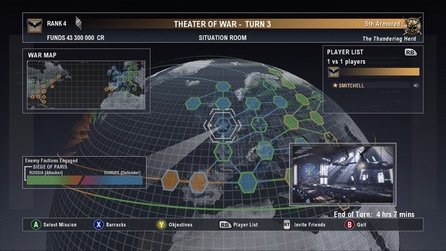 Tom Clancys EndWar - Patch und DLC ab heute - 4-gegen-4-Modus und neue Maps enthalten