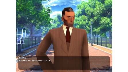 Team Fortress 2 - Screenshots aus der Dating-Sim-Demo