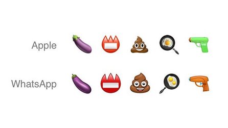 Whatsapp - Messenger ersetzt Apple-Emoji durch eigene Versionen