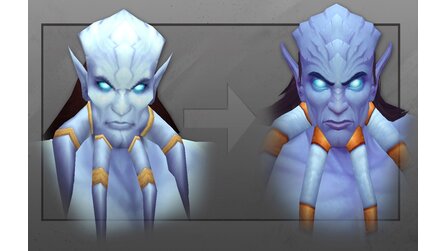 World of Warcraft - Screenshots der neuen Charaktermodelle