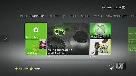 Xbox 360 Dashboard - Probleme bei der Video-Qualität