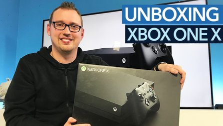 Xbox One X - Unboxing: Das steckt in der Verpackung der Standard Edition