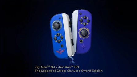 Neue Zelda-Joy-Cons für Switch sehen aus wie Masterschwert und Hylia-Schild