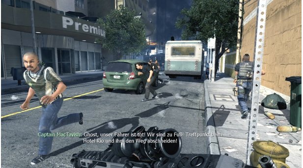 Top: Modern Warfare 2 (Xbox 360, PS3; 93%, GamePro 012010) Sehr gelungene Fortsetzung von Modern Warfare! Die Inszenierung war der Hammer, lediglich an Innovationen mangelte es. Dafür konnte aber der geniale Soundtrack von Hanns Zimmer komplett überzeugen.