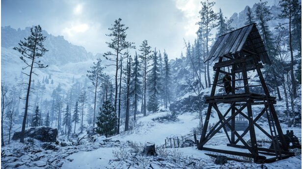 Battlefield 1: In the Name of the TsarScreenshot von der Karte Lupkow Pass