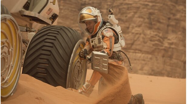 Der MarsianerSo viel Sand und kein Förmchen – dachte sich bestimmt auch Mark (Matt Damon).