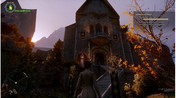 Dragon Age: Inquisition - DLC »Hakkons Fänge«Wir schalten den DLC wie die normalen Gebiete in Dragon Age: Inquistion am Kartentisch in der Himmelsfeste frei.