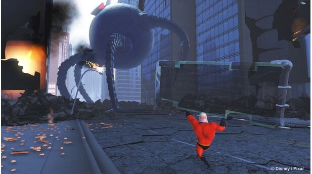 Kinect RushIm Spielverlauf lassen sich auch die Helden aus der Filmvorlage als spielbare Charaktere freischalten.