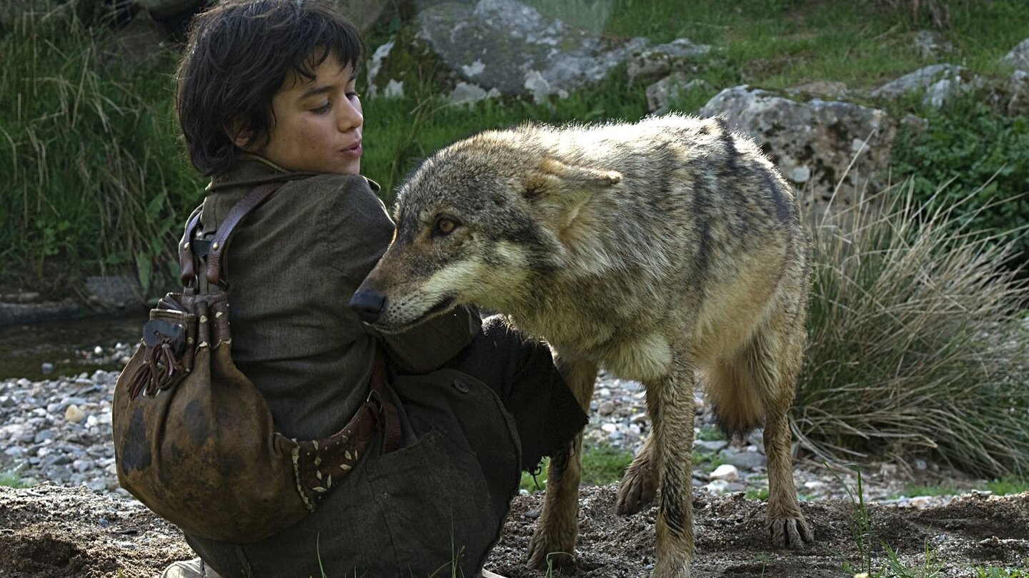 WolfsbrüderCamacho durfte beim Dreh keine Berührungsängste haben.