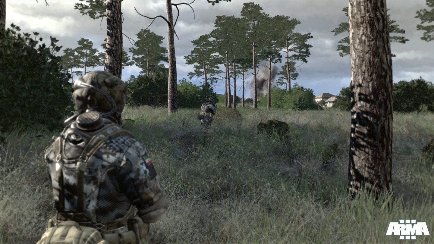 AMRA 3Die Einsatzgebiete der einzelnen Kapitel in der Solo-Kampagne von ARMA 3 sollen rund 10x10 Kilometer groß sein.