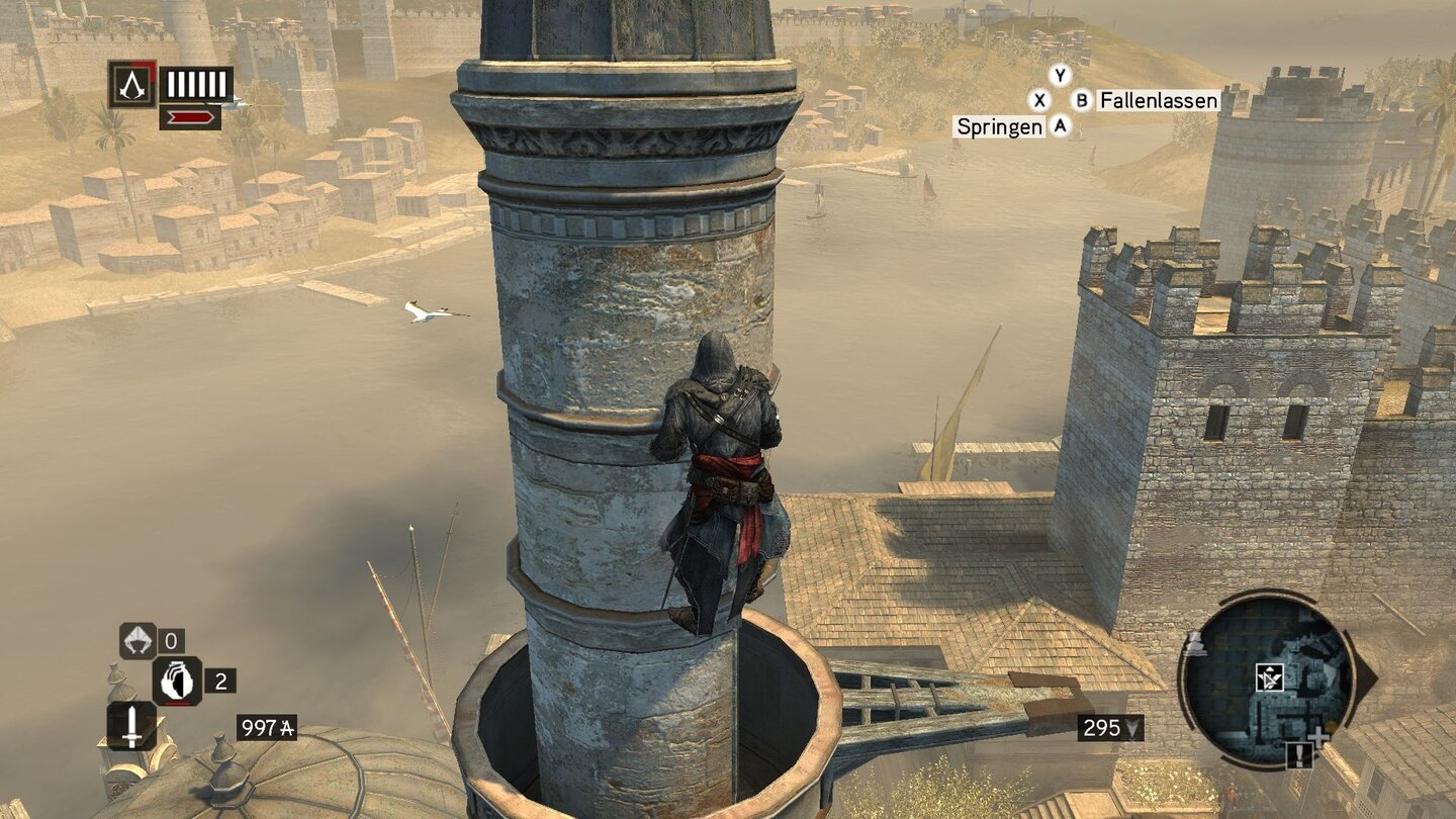 Assassin's Creed: RevelationsDie Klettereinlagen zählen abermals zu den Höhepunkten des Spiels. Sprichwörtlich.