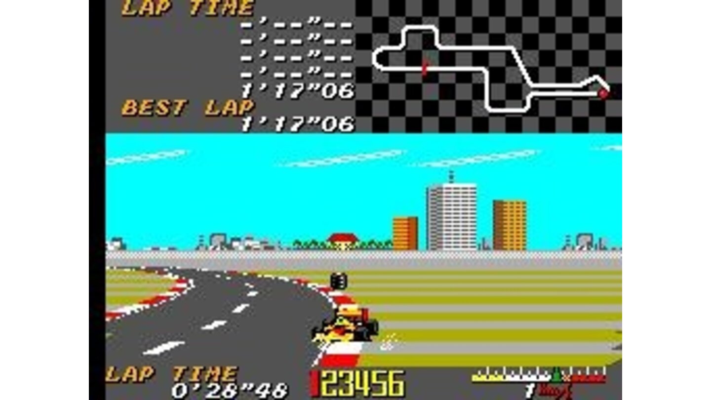 Ayrton Senna S Super Monaco GP II Sega Master System