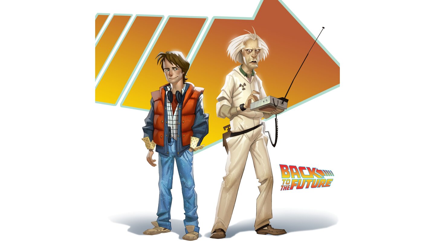 Back to the Future Artwork