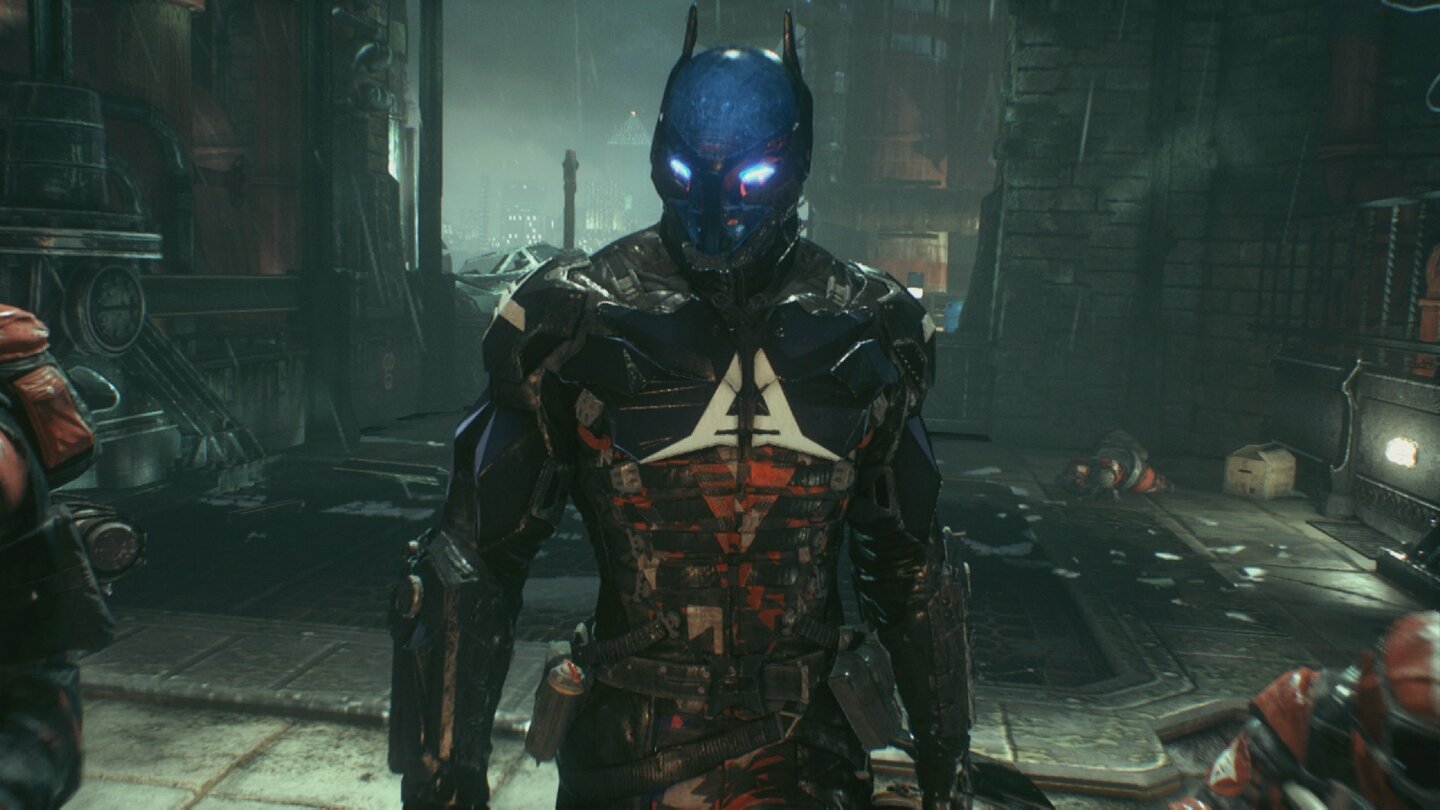 Batman: Arkham KnightDer Arkham Knight will Batmans Tod. Doch warum? Wer steckt unter der Maske?
