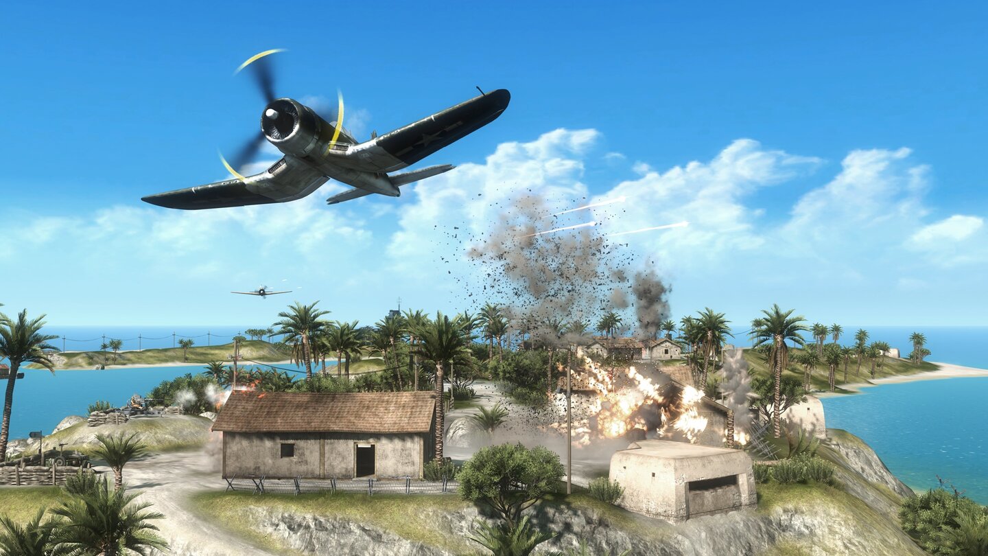 Battlefield 1943Frostbite v1.5 - Die Download-Fassung erschien im Juli 2009 auf dem Playstation Network und Xbox Live. Ob eine PC-Version tatsächlich jemals erscheinen wird, ist nach den endlosen Verschiebungen sehr unsicher.