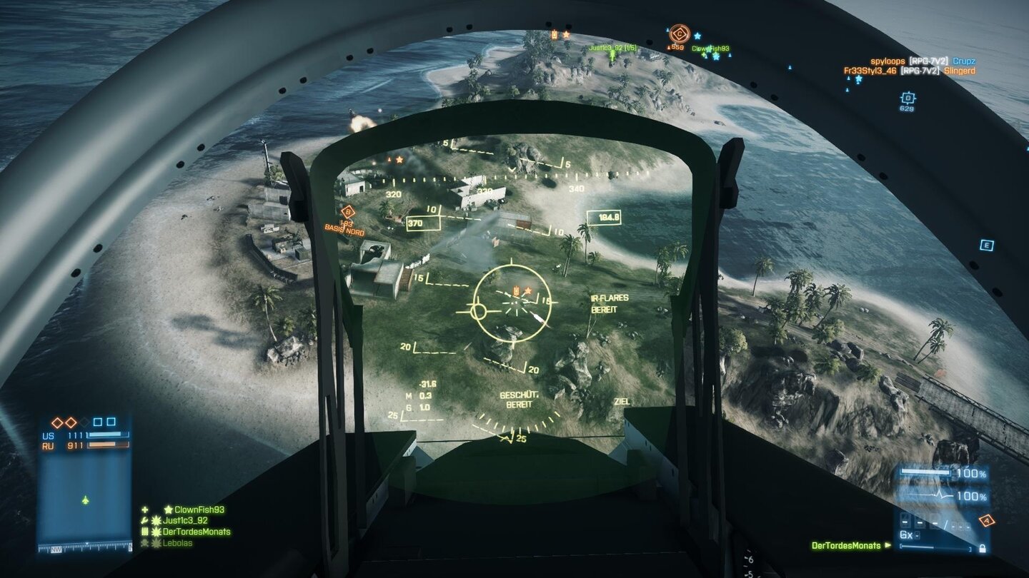 Battlefield 3: Back to KarkandJets fliegen ist für die Angreifer auf Wake Island ein großer Spaß, aber um zu gewinnen, brauchen die Amis Bodentruppen.