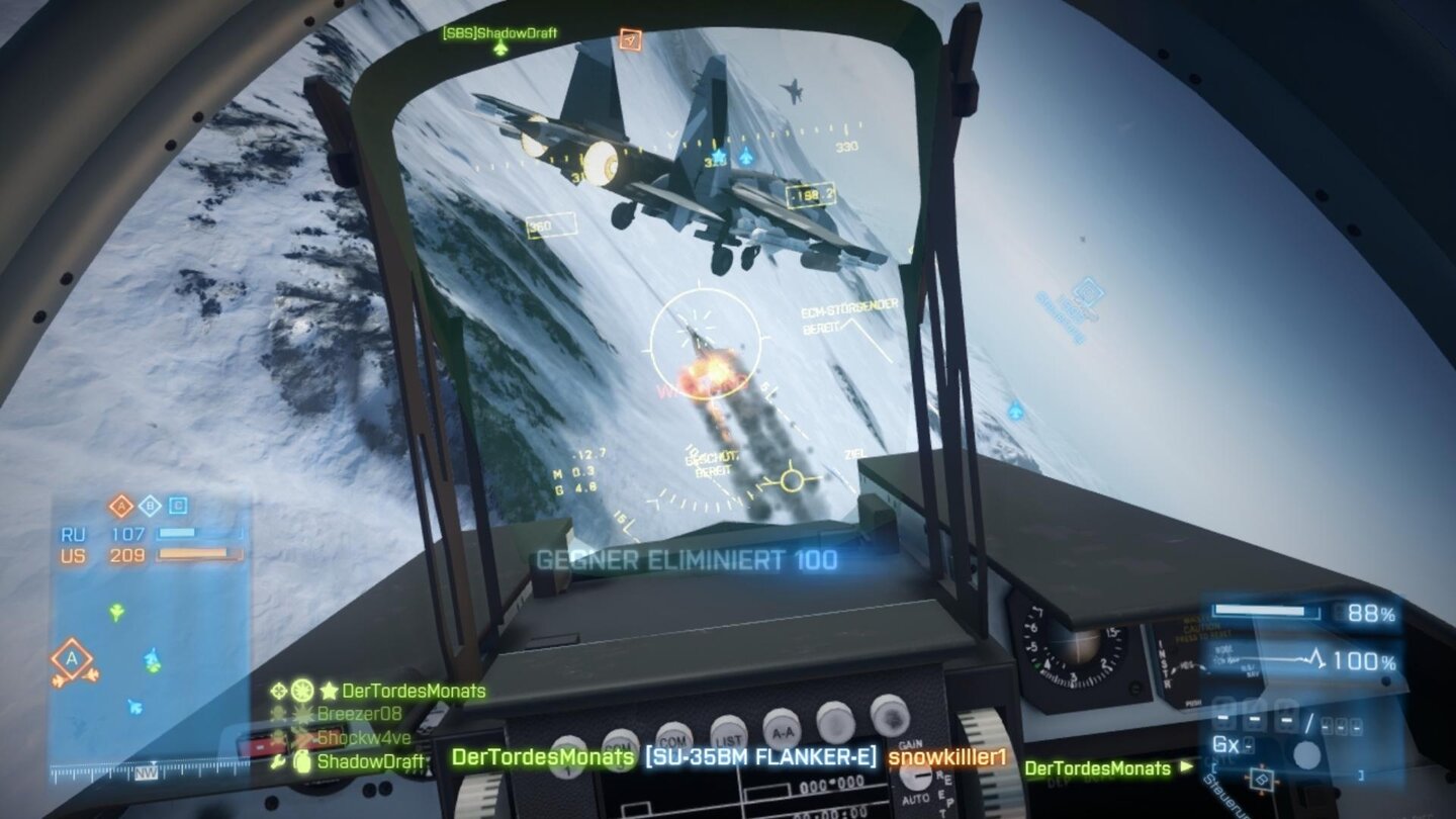 Battlefield 3 - End Game-DLCAktuell funktioniert das Luftradar bei Luftüberlegenheit nicht. Ausgerechnet da!