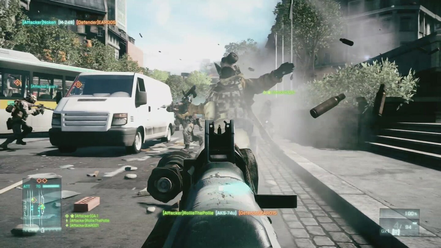 Battlefield 3 - Screenshots von der Mehrspieler-Karte Operation Metro (Quelle: E3-Trailer)