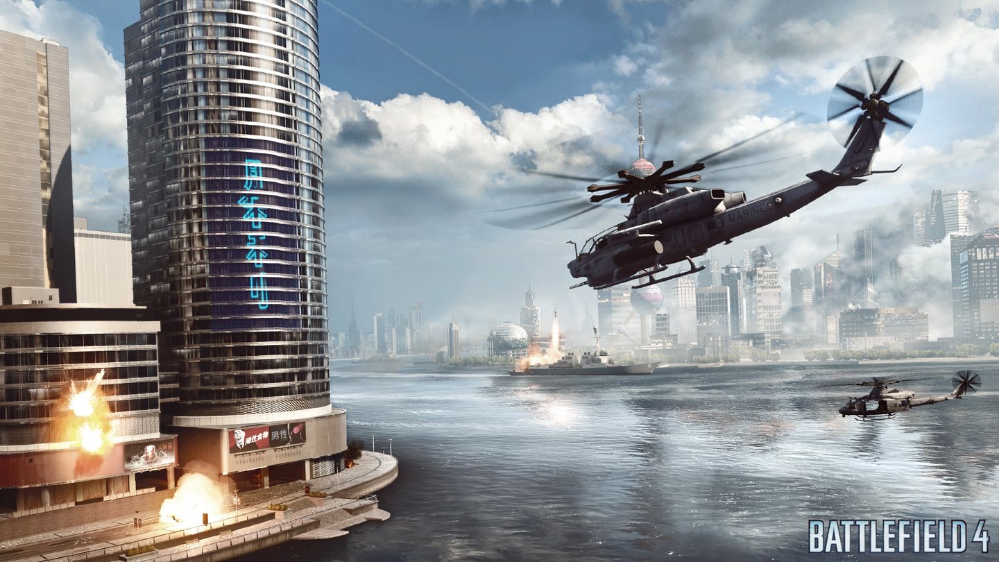 Battlefield 4 - Multiplayer-Screenshots aus Siege on Shanghai