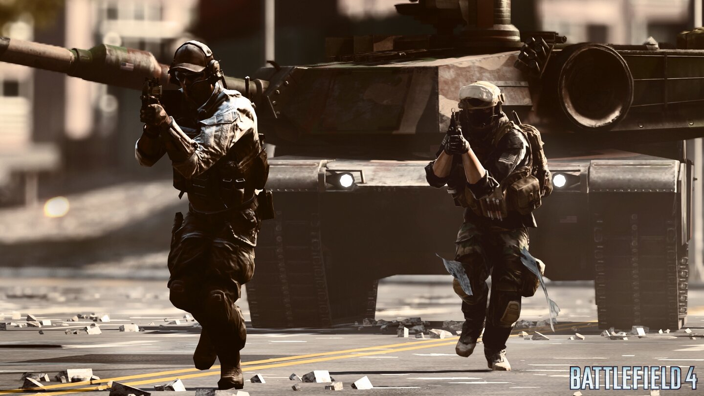 Battlefield 4 - Multiplayer-Screenshots aus Siege on Shanghai