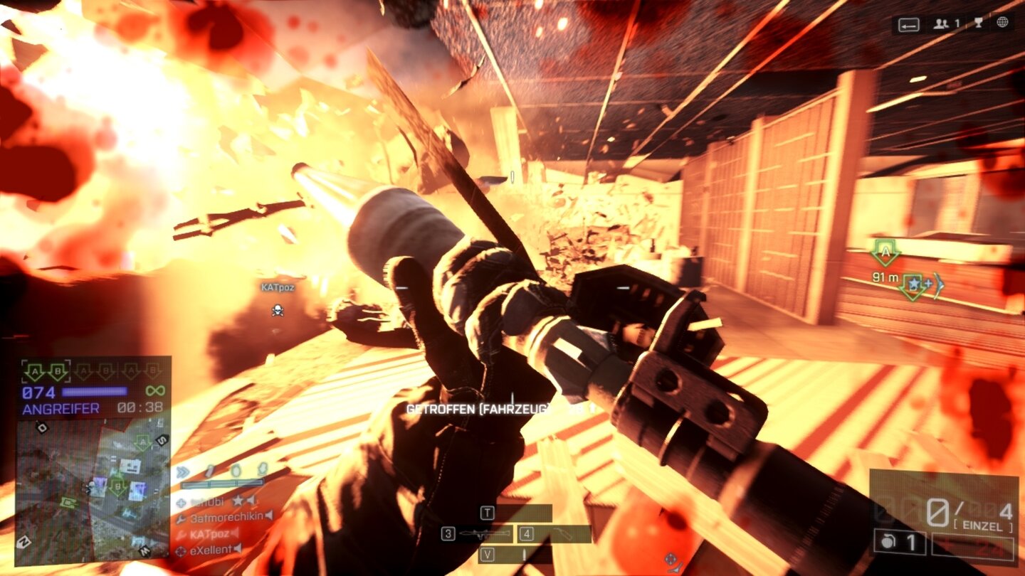 Battlefield 4 - Multiplayer-Screenshots (PC-Version)Explosionen sehen einfach zum Anbeißen aus. Nur sollte man sie lieber aus der Ferne betrachten.