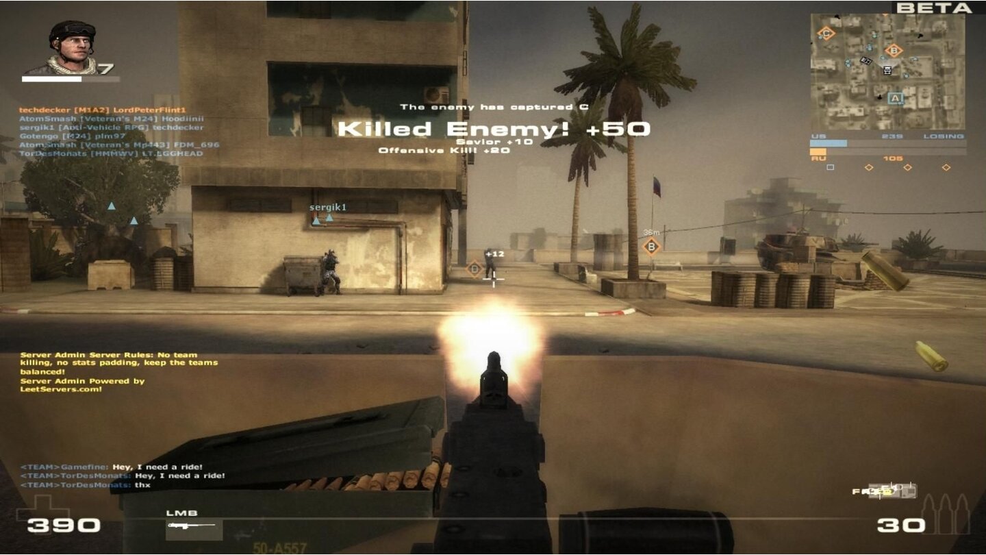 Battlefield Play4FreePC-Screenshots aus der Test-Version