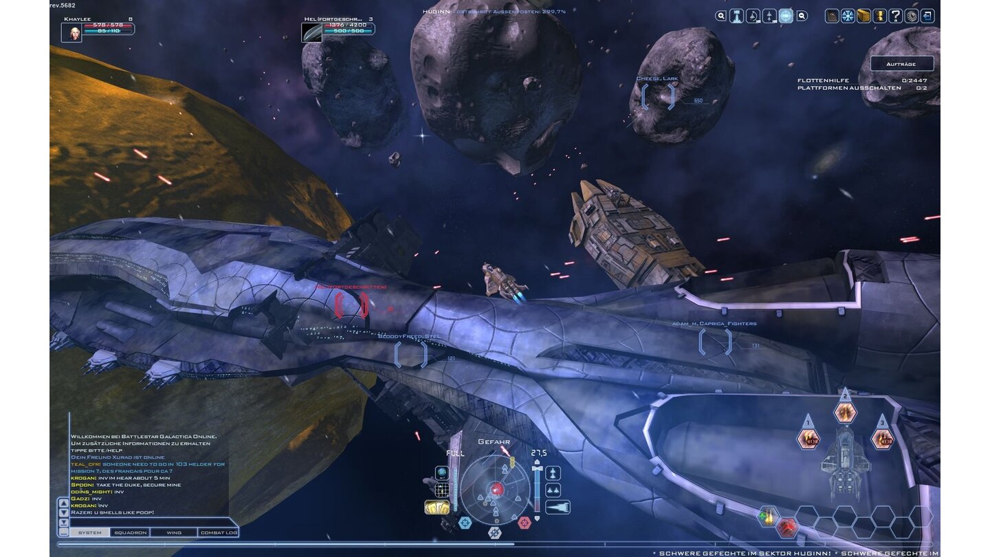 Battlestar Galactica Online - Screenshots aus der offenen Beta