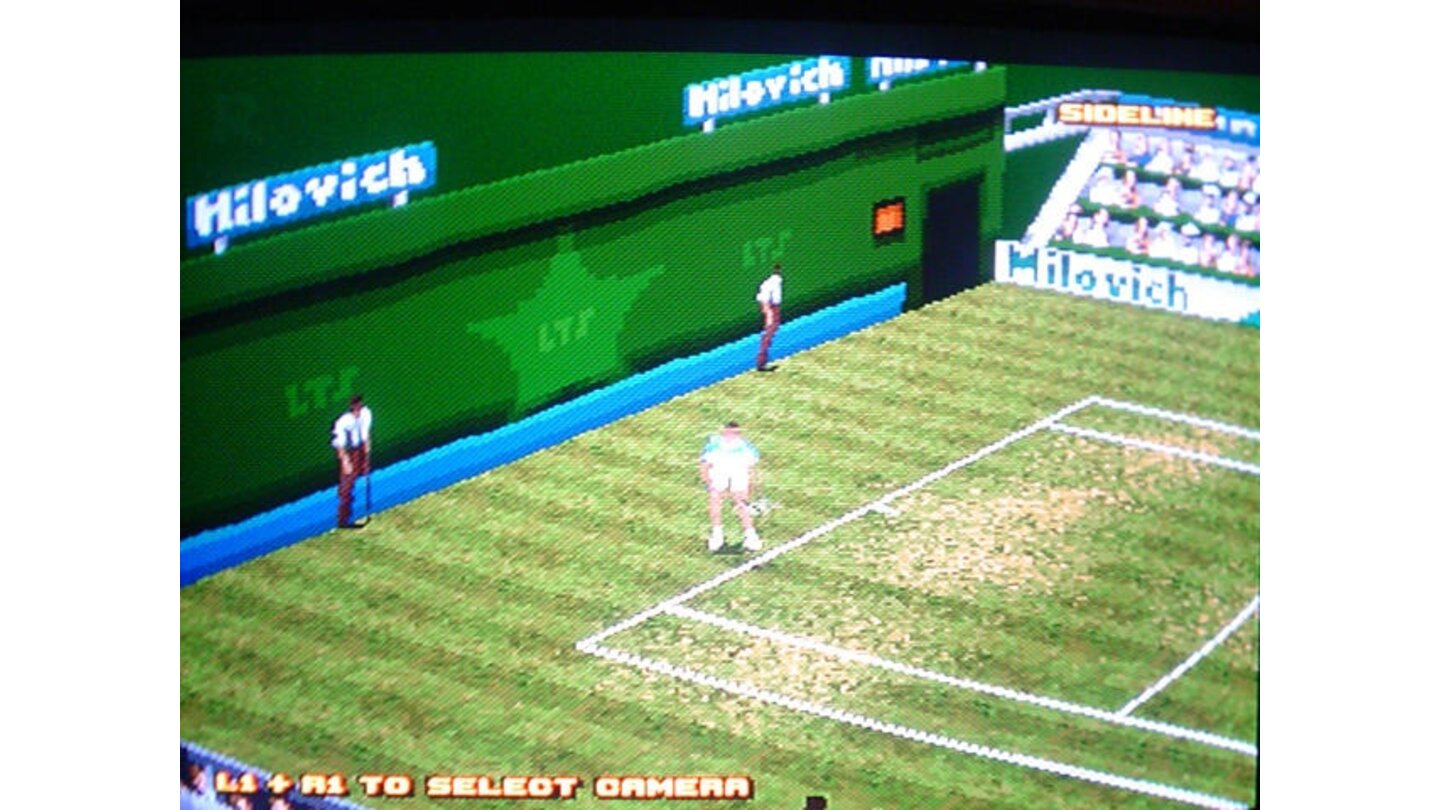 Action replay. The game cannot be played from this angle.